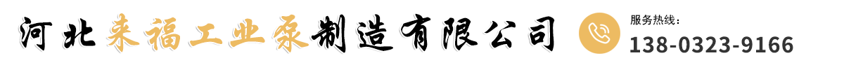 河北來(lái)福工業(yè)泵制造(zào)有限公(gōng)司